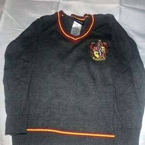 Gray Gryffindor Sweater with Red Accents Child size 6